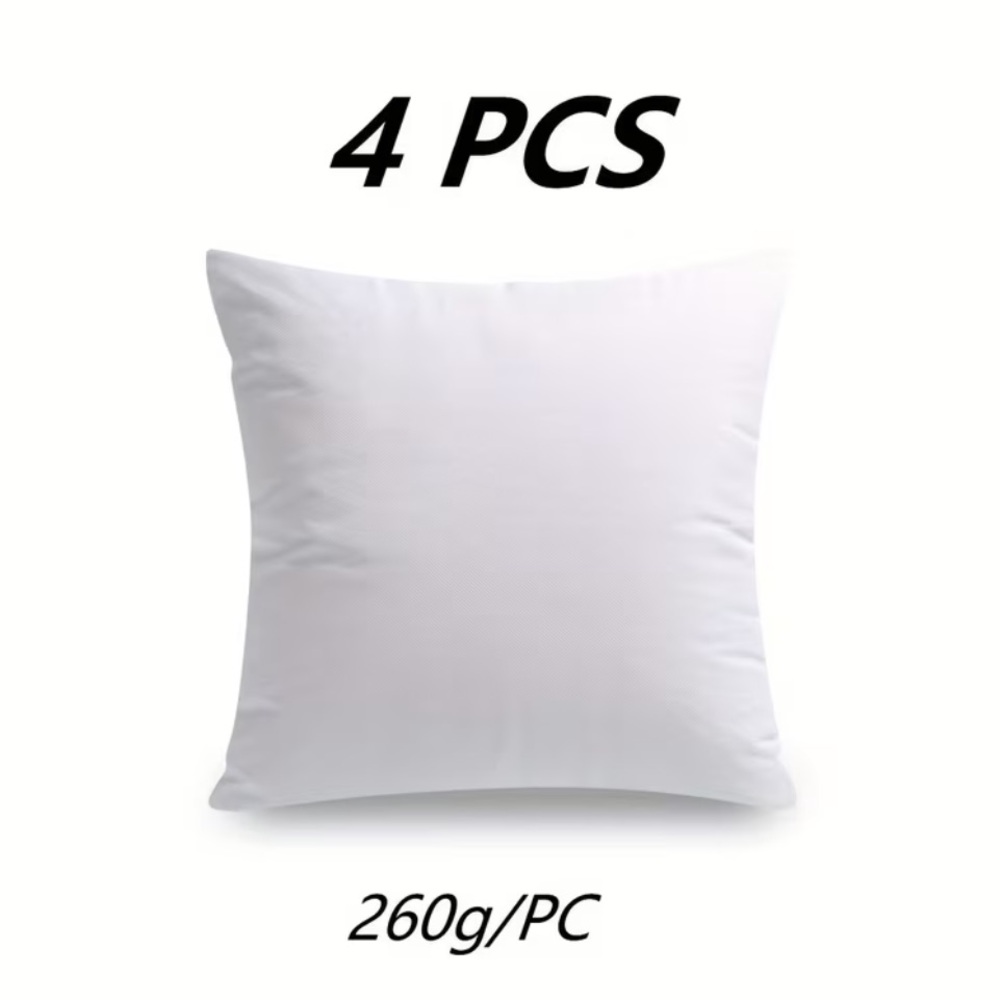 White Pillow Set - 4 PCS